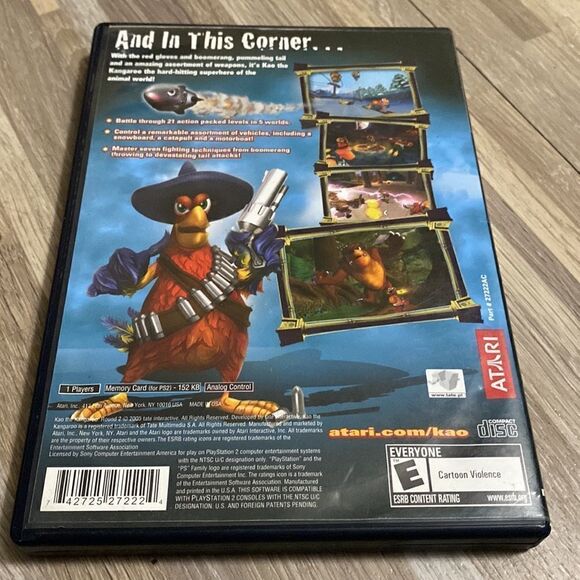 Rayman Arena kao the kangaroo Atari used PlayStation Games gamers video games - Picture 6 of 10